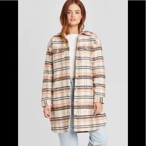 UNIVERSAL THREAD/NWT/ WMS Plaid Shirt Jacket XS
